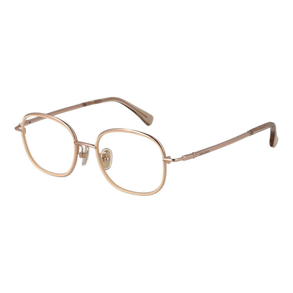 Max Mara Rose Gold Women Optical Frames